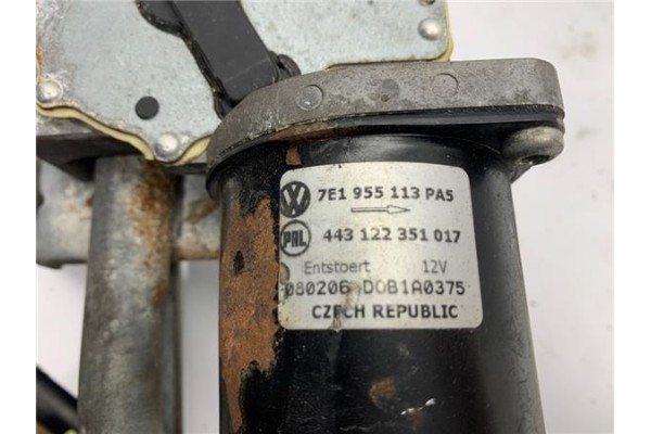 Recambio de motor limpiaparabrisas delantero para volkswagen multivan v (7hm, 7hn, 7hf, 7ef, 7em, 7en) 2.5 tdi referencia OEM IA