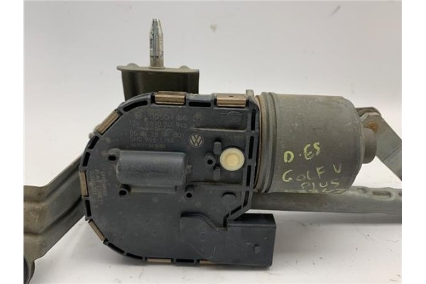 Recambio de motor limpiaparabrisas delantero para volkswagen golf v plus (5m1) 2.0 tdi 16v referencia OEM IAM 5m0955119a  