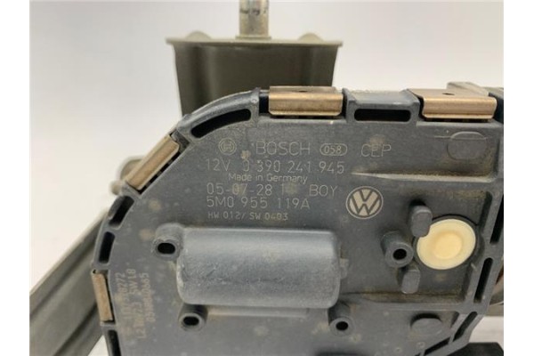 Recambio de motor limpiaparabrisas delantero para volkswagen golf v plus (5m1) 2.0 tdi 16v referencia OEM IAM 5m0955119a  