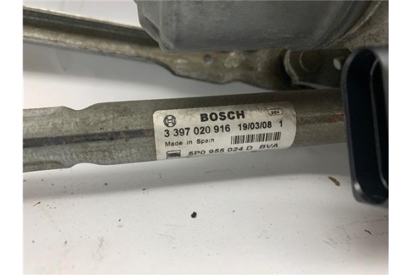 Recambio de motor limpiaparabrisas delantero para seat altea (5p1) 1.9 tdi referencia OEM IAM 5P0955119A 0390241758 