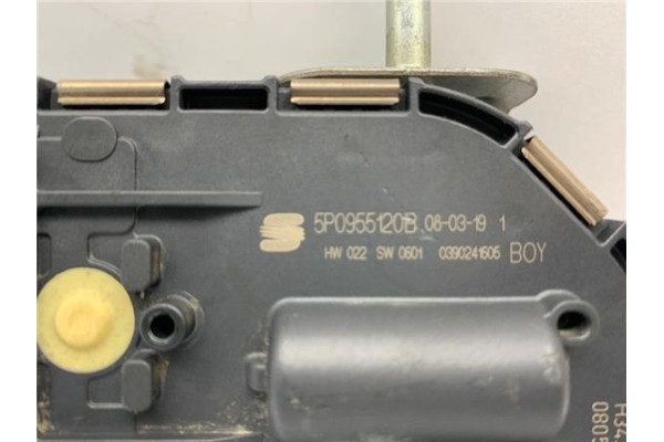 Recambio de motor limpiaparabrisas delantero para seat altea (5p1) 1.9 tdi referencia OEM IAM 5P0955119A 0390241758 