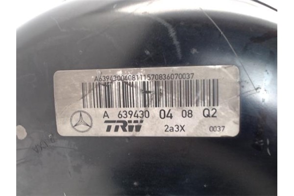 Recambio de servofreno para mercedes-benz vito / mixto furgón (w639) 113 cdi referencia OEM IAM A6394300408Q2 2A3X 