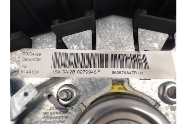 Recambio de airbag volante para peugeot 206 referencia OEM IAM 96257484ZR 5AGA2B 0279946 