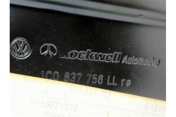 Recambio de elevalunas electrico delantero derecho para volkswagen new beetle berlina (9c1/1c1) referencia OEM IAM 1C0837756LL  
