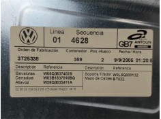 Recambio de elevalunas electrico delantero derecho para volkswagen polo iv (9n1) referencia OEM IAM 6Q3837402S  
