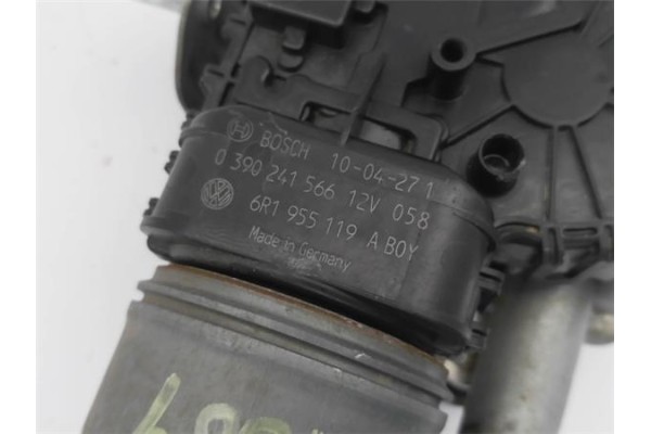 Recambio de motor limpiaparabrisas delantero para volkswagen polo v (6r1) 1.4 advance referencia OEM IAM 6R1955023B  