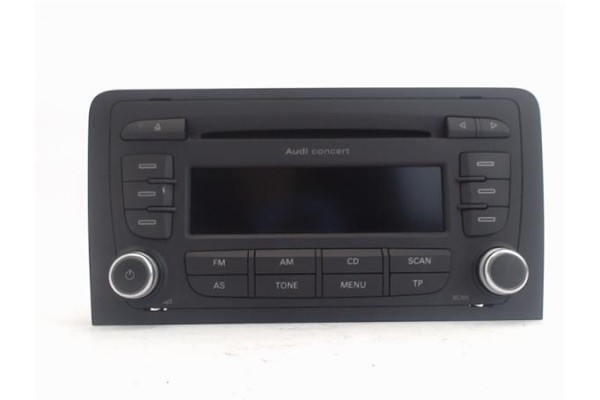 Recambio de radio / cd para audi a3 (8p1) referencia OEM IAM (AUZ1Z3G922486)(8P0035186G) 7647253380 