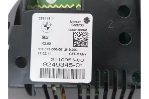 Recambio de cuadro completo para bmw serie 5 berlina (f10) 2.0 520d referencia OEM IAM 924934501 211995606 