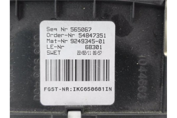 Recambio de cuadro completo para bmw serie 5 berlina (f10) 2.0 520d referencia OEM IAM 924934501 211995606 