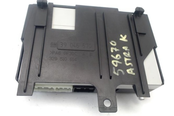 Recambio de modulo electronico para opel astra k berlina 5p 1.6 dynamic referencia OEM IAM 84366673 84365981 
