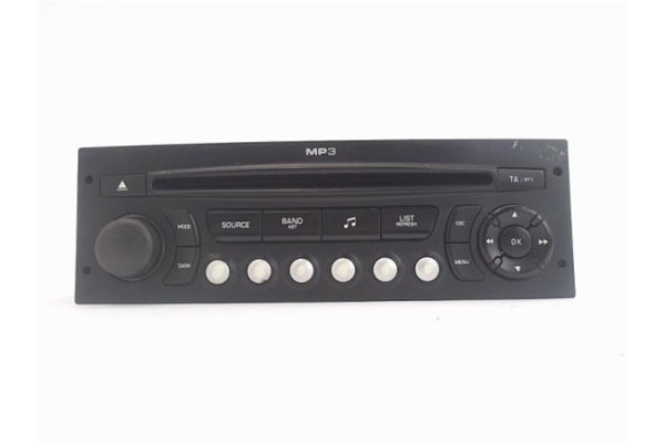 Recambio de radio / cd para citroen c4 berlina referencia OEM IAM PSARCD441-63 96643698XT 