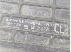 Recambio de centralita para opel kadett e 1.6 i referencia OEM IAM 90243734 5WK6204 