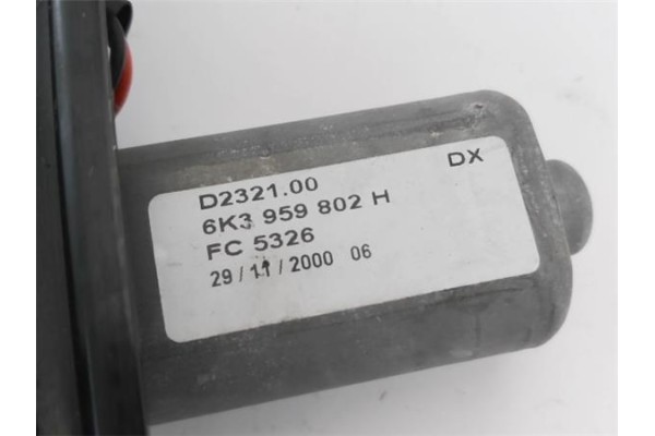 Recambio de elevalunas electrico delantero derecho para seat ibiza (6k1) 1.4 referencia OEM IAM 6K3959802H  