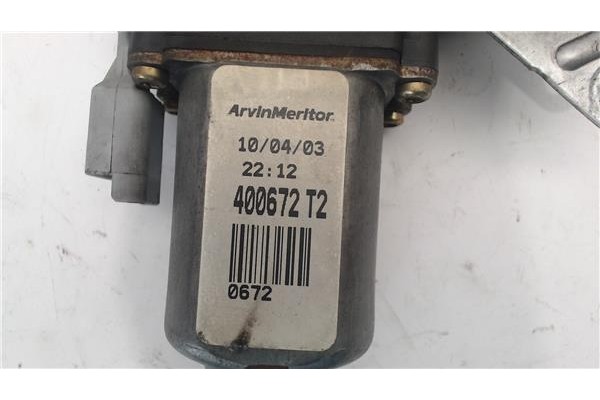 Recambio de mecanismo elevalunas delantero derecho para citroen jumpy referencia OEM IAM 400672T2  