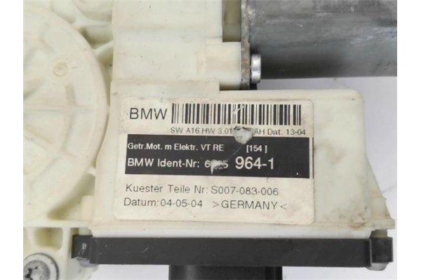 Recambio de elevalunas electrico delantero derecho para bmw serie x3 (e83) 3.0d referencia OEM IAM 67626925964  