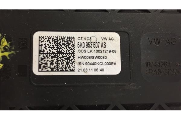 Recambio de mando de luces para volkswagen golf vi (5k1) 1.6 advance referencia OEM IAM 5K0953507AS 5K0953513L 