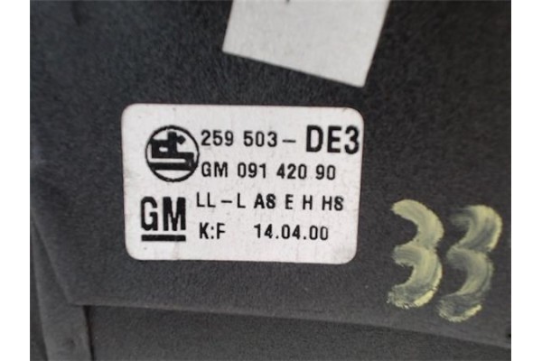 Recambio de retrovisor electrico izquierdo para opel astra h berlina referencia OEM IAM 09142090 259503DE3 