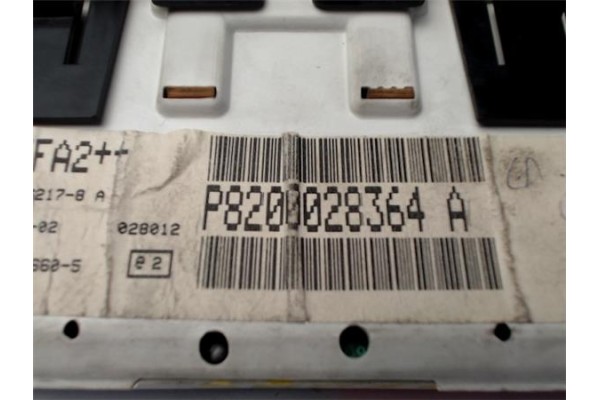 Recambio de reloj horario para renault clio iii 1.5 dci referencia OEM IAM 8200028364  