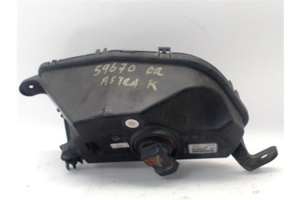 Recambio de faro antiniebla derecho para opel astra k berlina 5p 1.6 dynamic referencia OEM IAM 39098908  