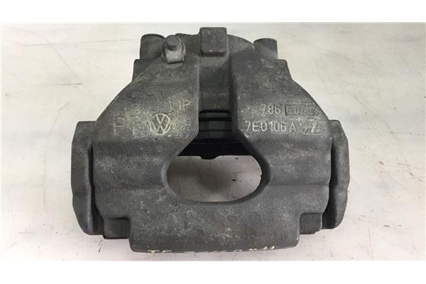 Recambio de pinza freno delantero derecha para volkswagen t5 transporter furgón/combi (7h) 2.5 combi referencia OEM IAM 7E0106A 