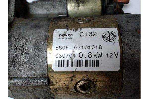 Recambio de motor arranque para fiat i punto (176) berlina 1.2 60 star referencia OEM IAM 63101018  