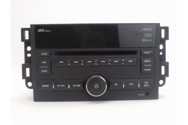 Recambio de radio / cd para chevrolet captiva referencia OEM IAM 96647740  