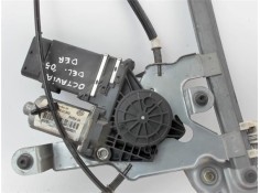 Recambio de mecanismo elevalunas delantero derecho para skoda octavia berlina (1u2) referencia OEM IAM 1U4959802D  