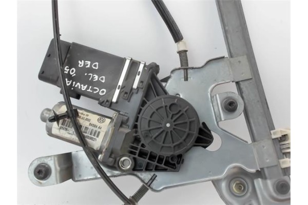 Recambio de mecanismo elevalunas delantero derecho para skoda octavia berlina (1u2) referencia OEM IAM 1U4959802D  