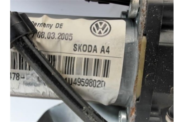 Recambio de mecanismo elevalunas delantero derecho para skoda octavia berlina (1u2) referencia OEM IAM 1U4959802D  