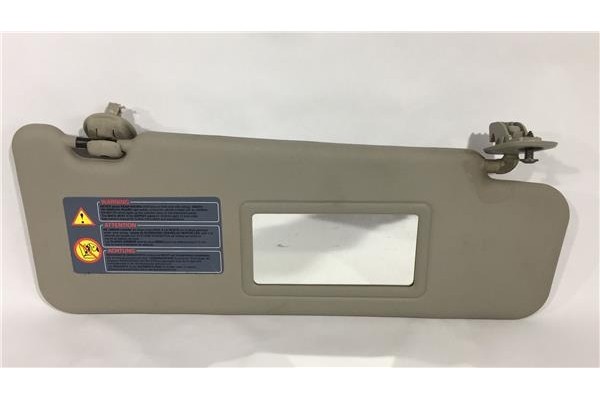 Recambio de parasol derecho para dacia duster i 1.5 ambiance 4x2 referencia OEM IAM 964001152R 964002713R 