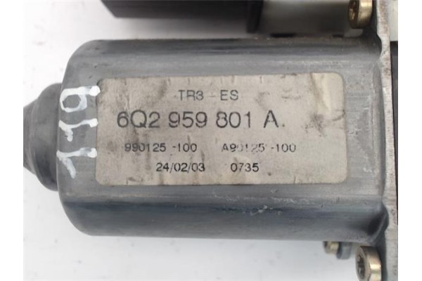 Recambio de motor elevalunas delantero derecho para seat ibiza (6l1) referencia OEM IAM (6Q2959801A) (104383-101) 6Q2959801A , A