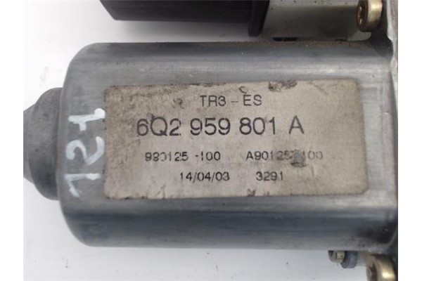 Recambio de motor elevalunas delantero derecho para seat ibiza (6l1) referencia OEM IAM (6Q2959801A) (104383-101) 6Q2959801A , A