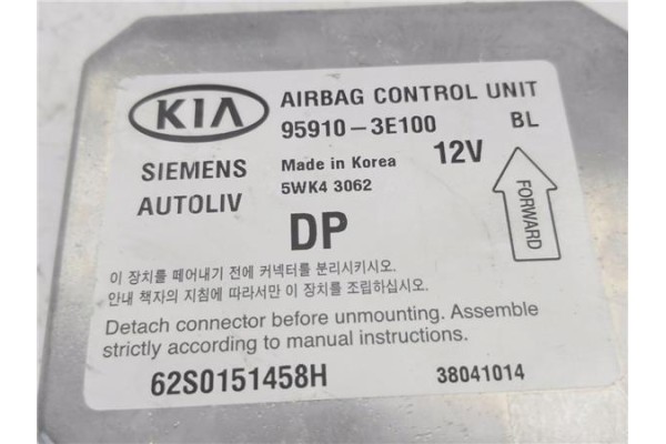 Recambio de centralita airbag para kia sorento (bl) 2.5 crdi referencia OEM IAM 959E+105  