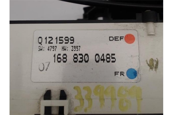 Recambio de mandos calefaccion / a.a. para mercedes-benz clase a (bm 168) 1.6 160 (168.033) referencia OEM IAM A1688300485 Q1215