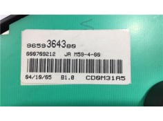 Recambio de cuadro completo para citroen berlingo 2.0 hdi magic combi referencia OEM IAM 9659364380 CD0M31A5 