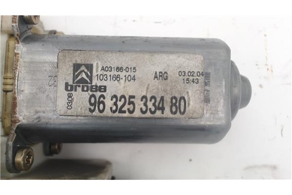Recambio de mecanismo elevalunas trasero izquierdo para citroen c5 berlina referencia OEM IAM 96325334  