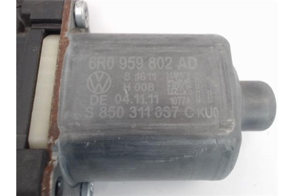Recambio de motor elevalunas delantero derecho para volkswagen polo v (6r1) referencia OEM IAM (6R0959802AD) (S850311037C) 