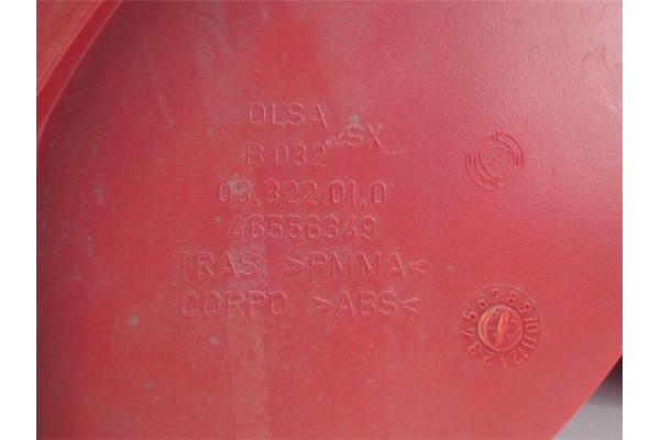 Recambio de piloto trasero izquierdo para alfa romeo 147 (190) referencia OEM IAM 46556349 03322010 