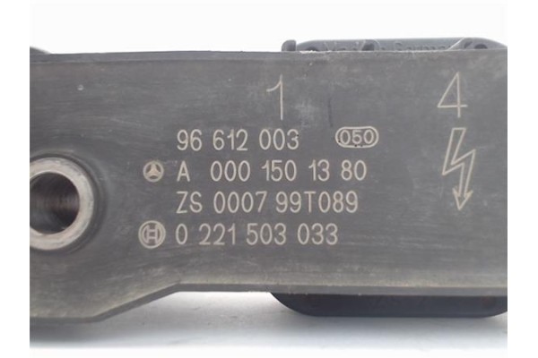 Recambio de bobina encendido para mercedes-benz clase a (bm 168) 1.6 160 (168.033) referencia OEM IAM A0001501380 0221503033 
