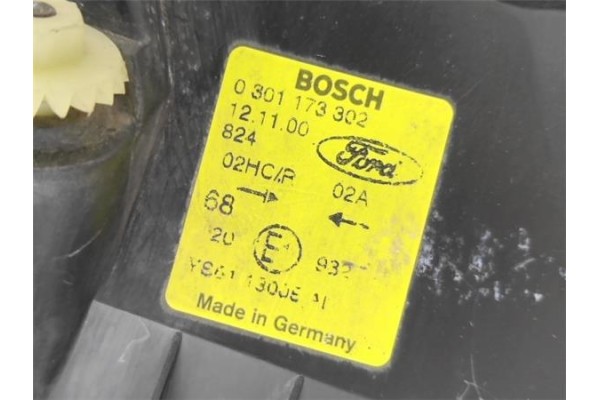 Recambio de faro delantero dcho para ford fiesta iv (ja_, jb_) 1.6 16v sport referencia OEM IAM 1127895 301173302 