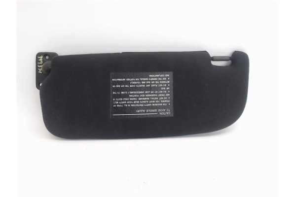 Recambio de parasol derecho para hyundai coupe (gk) 1.6 16v referencia OEM IAM 6L1857552A5W9  