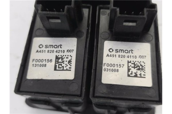 Recambio de mando elevalunas delantero izquierdo para smart fortwo coupe 0.8 fortwo coupe cdi (33kw) (451.300) referencia OEM IA