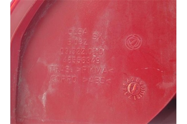 Recambio de piloto trasero izquierdo para alfa romeo 147 (190) referencia OEM IAM 46556349 03322010 