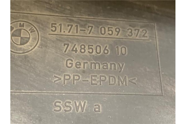 Recambio de pase rueda delantero derecho para bmw serie 1 berlina (e81/e87) 2.0 118d referencia OEM IAM 51717059372  