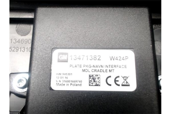 Recambio de mandos calefaccion / a.a. para opel astra k berlina 5p 1.6 dynamic referencia OEM IAM 13471382 13475279 