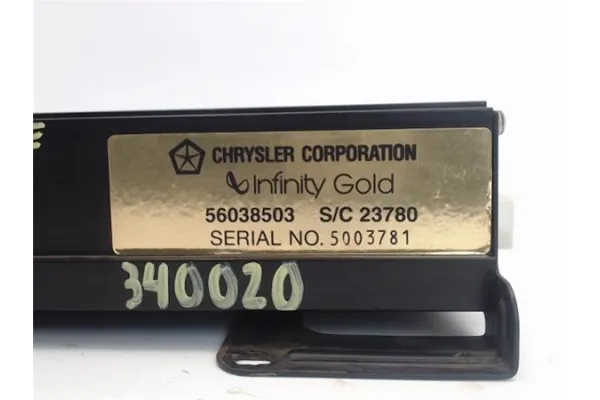 Recambio de amplificador sonido para jeep grand cherokee (zj/z) 2.5 td ltd. (z) referencia OEM IAM 56038503  