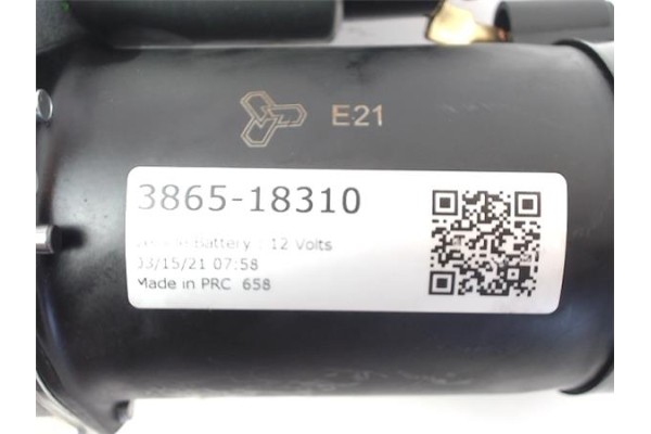 Recambio de motor arranque para peugeot 307 (3a/c) 2.0 hdi 110 referencia OEM IAM 386518310 0001108183 