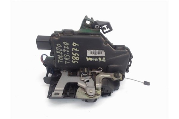 Recambio de cierre electromagnetico trasero izquierdo para seat toledo (1m2) 1.9 tdi referencia OEM IAM Y3B4839015M 117684104 