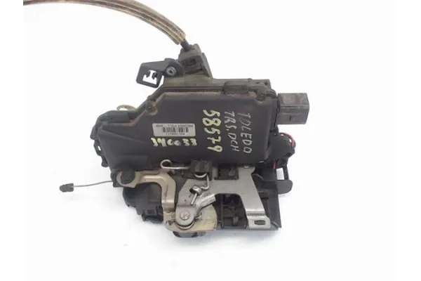Recambio de cierre electromagnetico trasero derecho para seat toledo (1m2) 1.9 tdi referencia OEM IAM Y3B4839016M 117685104 