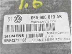 Recambio de centralita para volkswagen golf iv berlina (1j1) 1.6 referencia OEM IAM 06A906019AK 5WP437103 